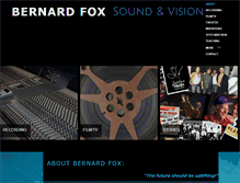 Tablet Screenshot of bernardfox.com